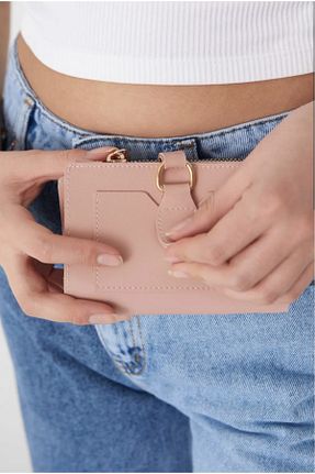 کیف پول صورتی زنانه ابعاد کوچک yıldız bags - کد 770835277