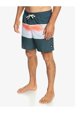 شلوارک ساحلی آبی مردانه پلی استر Quiksilver - کد 673848679