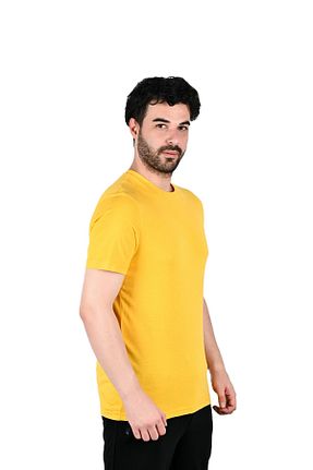 تیشرت زرد مردانه رگولار greenrise - کد 771196918