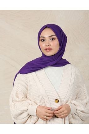 شال بنفش زنانه پنبه (نخی) کد 771562802