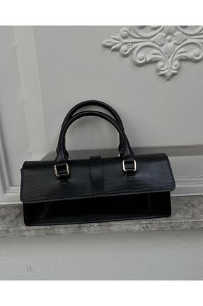 کیف دوشی مشکی زنانه چرم مصنوعی Tina - کد 660769209