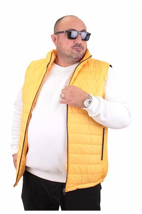 جلیقه سایز بزرگ زرد مردانه سایز بزرگ MocGrande - کد 771723853