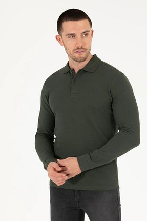 سوئیشرت سبز مردانه ساده Pierre Cardin - کد 772023477