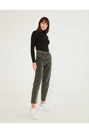 شلوار جین طوسی زنانه پاچه تنگ DRC trend - کد 770228635