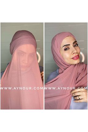شال آبی زنانه شیفون aynour - کد 771032954