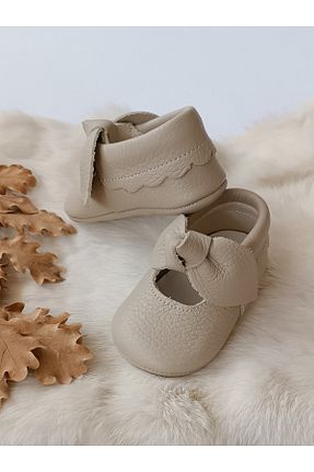 پاپوش نباتی بچه گانه چرم خالص Hodore - کد 768123865
