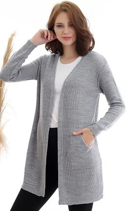رویه طوسی زنانه اکریلیک Naliru - کد 771094622