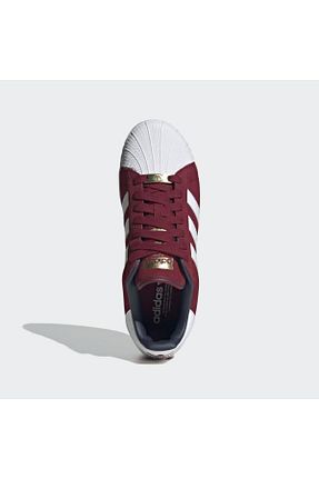 کفش اسنیکر زرشکی زنانه بند دار adidas - کد 771373173