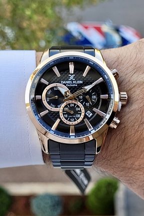 ساعت مچی متالیک مردانه 44 میلی متر Daniel Klein - کد 771053874