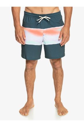 شلوارک ساحلی آبی مردانه پلی استر Quiksilver - کد 673848679