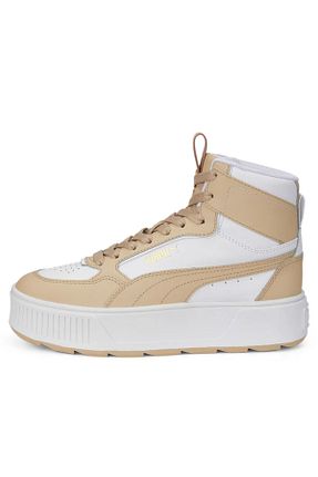 کفش اسنیکر سفید زنانه چرم اصل Puma - کد 771190579