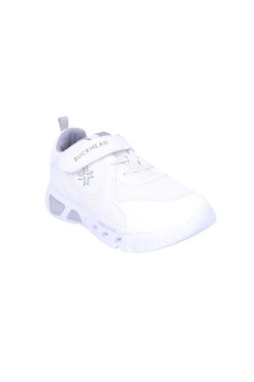 کفش کژوال سفید بچه گانه چرم مصنوعی پاشنه کوتاه ( 4 - 1 cm ) پاشنه ساده کد 771510462