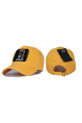 کلاه زرد زنانه پنبه (نخی) کد 771864638