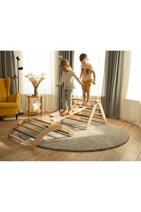 اسباب بازی چوبی قهوه ای BlissWooden - کد 771667139