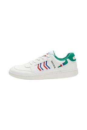 کفش کژوال سفید زنانه چرم مصنوعی hummel - کد 101427616