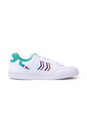 کفش کژوال سفید زنانه چرم مصنوعی hummel - کد 101427616