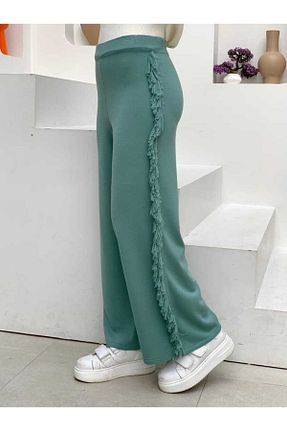 شلوار حجاب فیروزه ای زنانه مخلوط پلی استر Bym Fashion - کد 771830058