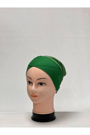 کلاه شنای حجاب سبز زنانه AWAM SILK - کد 771952529