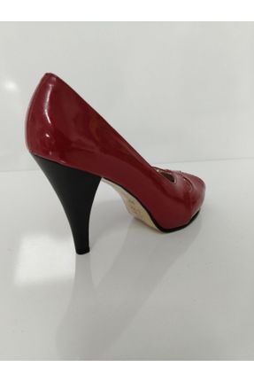 کفش پاشنه بلند کلاسیک قرمز زنانه پاشنه نازک پاشنه بلند ( +10 cm) کد 770273573
