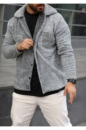 کت طوسی مردانه رگولار VİPER - کد 771091050