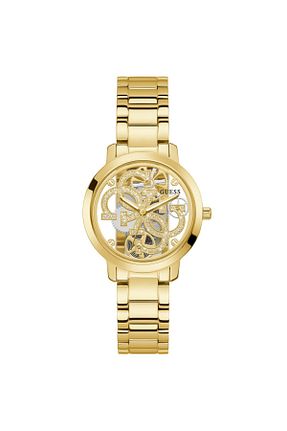 ساعت مچی طلائی زنانه 36 میلی متر Guess - کد 770999040
