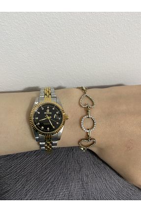 ساعت مچی طلائی زنانه 31-35 میلی متر Sportive - کد 715765084