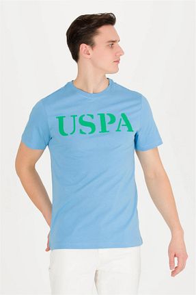 تیشرت آبی مردانه رگولار U.S. Polo Assn. - کد 771220874