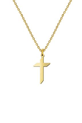 گردنبند نقره طلائی زنانه 925 عیار alberaccessories - کد 69106690