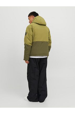 کاپشن خاکی مردانه بافتنی Jack & Jones - کد 771440251