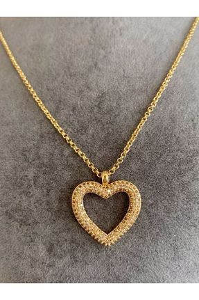گردنبند جواهر طلائی زنانه زیرکن Lion Accessory - کد 336277261