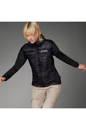 کاپشن اسپرت مشکی زنانه رگولار adidas - کد 771745632