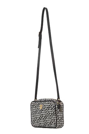 کیف دوشی مشکی زنانه پارچه ای Pierre Cardin - کد 356597068