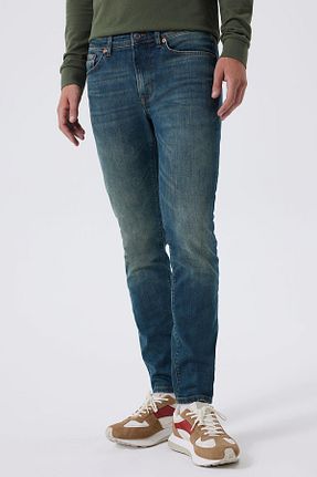 شلوار جین آبی مردانه پاچه تنگ Lee Cooper - کد 772503965