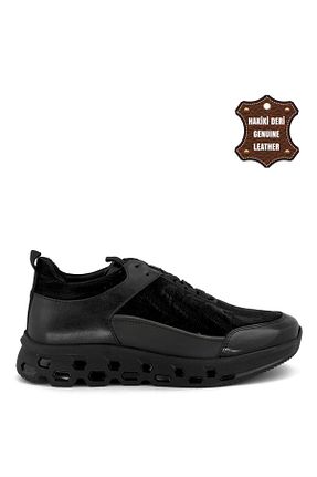 کفش کژوال مشکی مردانه چرم خالص MARCOMEN - کد 772193269