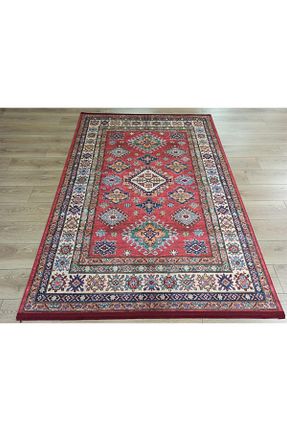 گلیم قرمز زیره بافته شده Çam Halı - کد 113966676