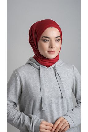 شال زرشکی زنانه ویسکون HÜRREM BONE - کد 347617162