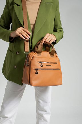کیف دستی قهوه ای زنانه ابعاد بزرگ Lifonbag - کد 772374567