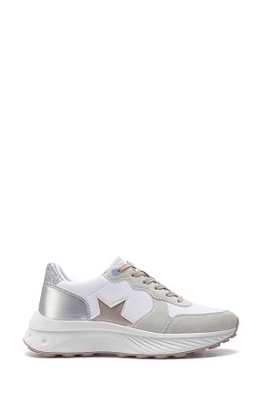 کفش اسنیکر سفید زنانه بند دار Nine West - کد 772414754