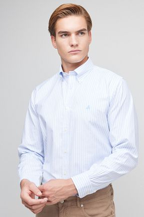 پیراهن متالیک مردانه رگولار BROOKS BROTHERS - کد 772438106