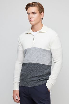 پلیور نباتی مردانه طرح دار BROOKS BROTHERS - کد 772497223