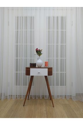 پرده توری سفید ریل دار Esse Home - کد 772243825