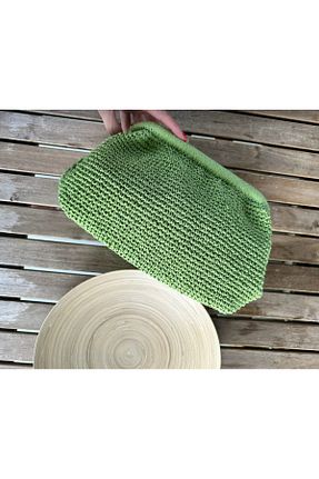 کیف پورتفوی و کلاچ سبز زنانه ZEA Bag - کد 772558568