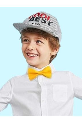پاپیون زرد بچه گانه ساتن Trenderrs - کد 772602705