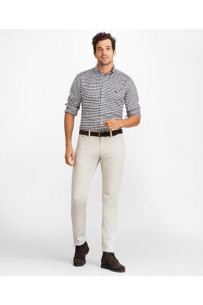 شلوار طوسی مردانه پارچه BROOKS BROTHERS - کد 42608110