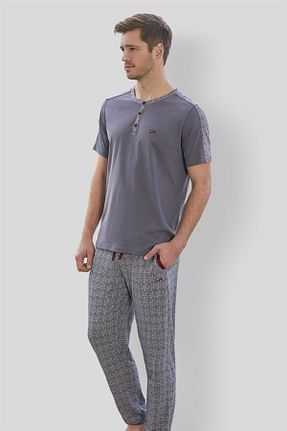 ست لباس راحتی طوسی مردانه ساده Doreanse - کد 263699261