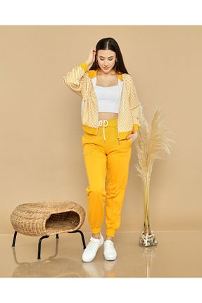 ست کرمکن اسپرت زرد زنانه Ter Tutmayan WND SPORT - کد 772225148