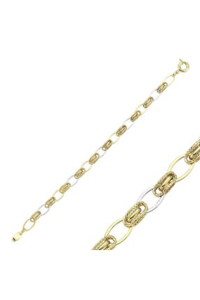 دستبند طلا سفید زنانه کد 49525249
