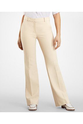 شلوار قهوه ای زنانه پارچه BROOKS BROTHERS - کد 37587689