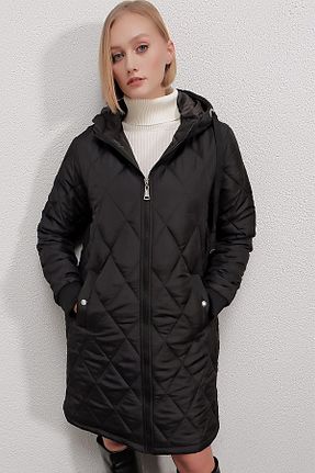کاپشن مشکی زنانه Relaxed CoolLook - کد 772537758