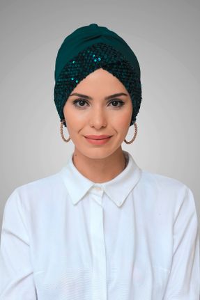 کلاه شنای اسلامی سبز زنانه کد 215075494